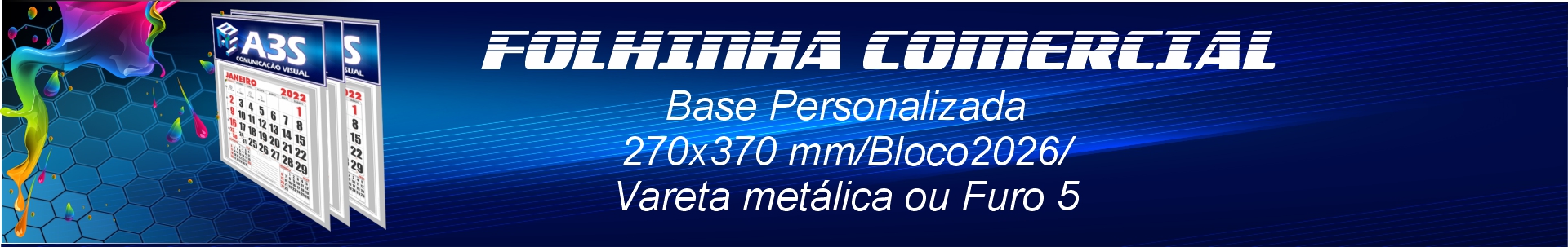 Folhinhas Comerciais